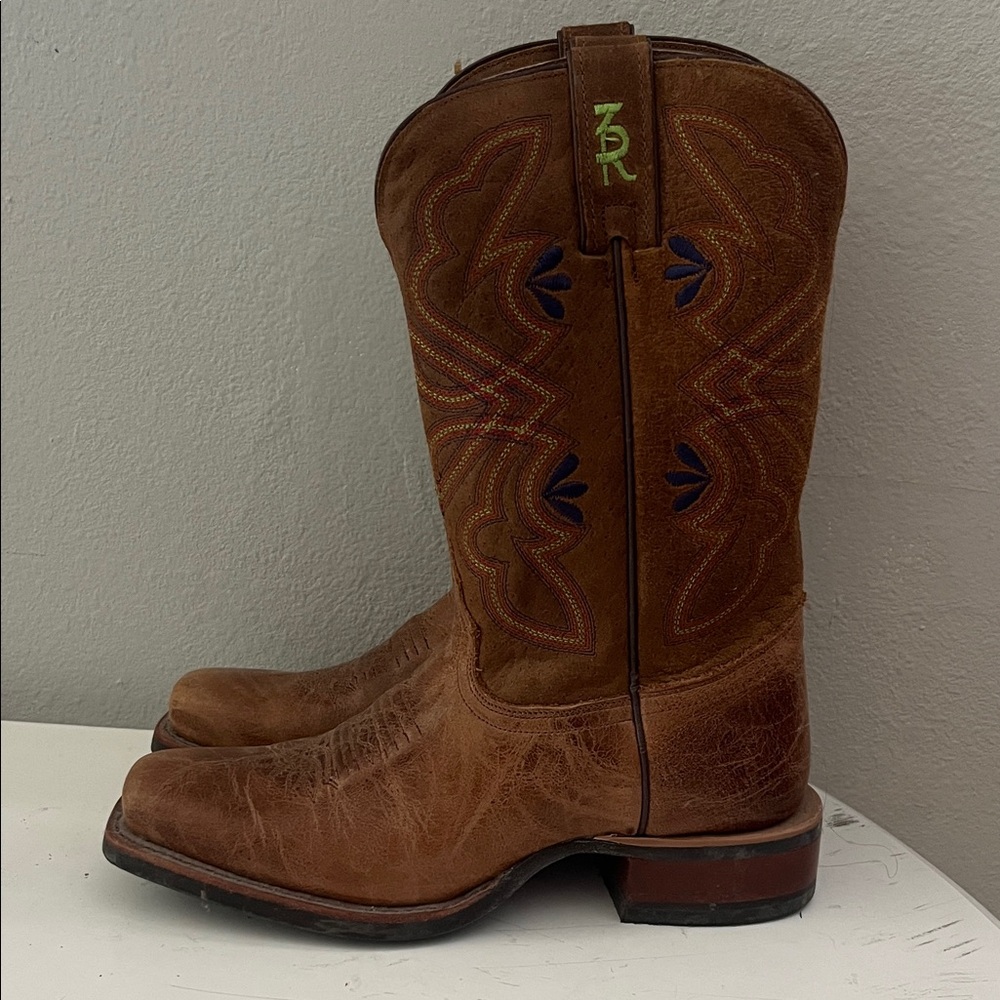 NWT Tony Lama Leather Cowboy Boots